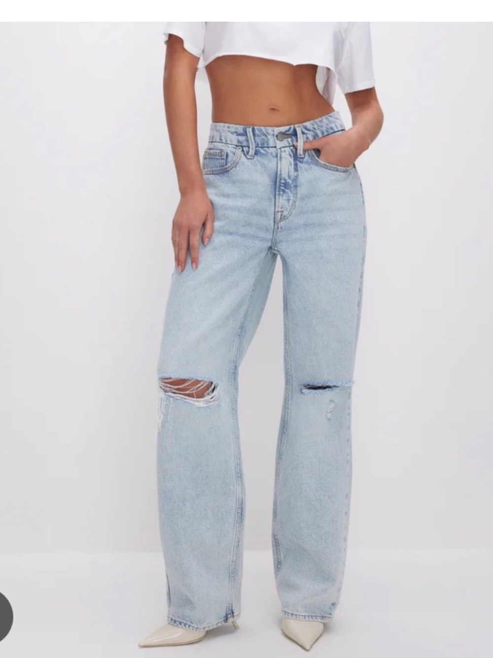 GOOD AMERICAN 🇺🇸 Good 90’s Relaxed Jeans